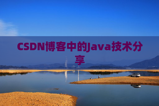 CSDN博客中的Java技术分享